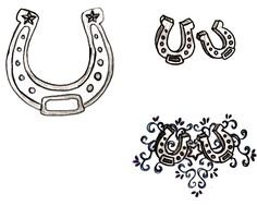 Подкова узор