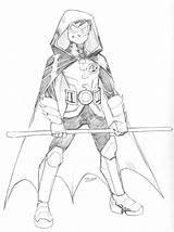 Робин нарисовать