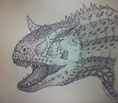 Мир Юрского периода 2 раскраски Карнотавр