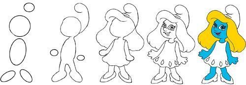 Рисунки по этапно для начинающих