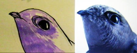 Как правильно рисовать стрижа