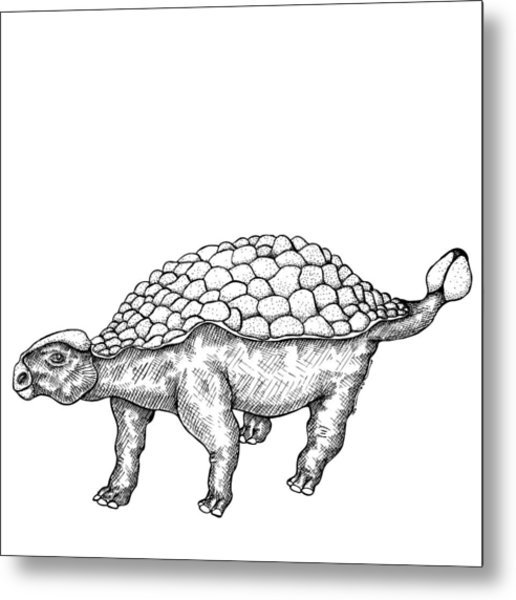 Анкилозавр рисовать легко