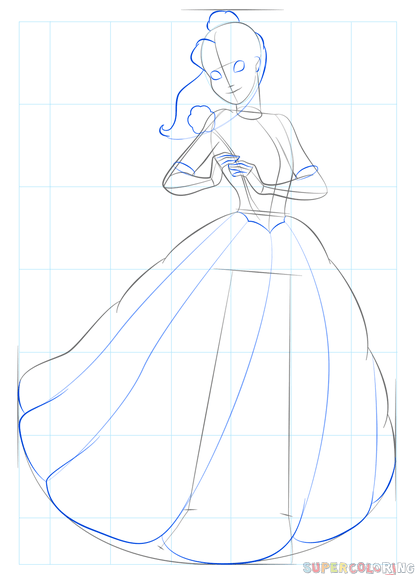 Белль поэтапно