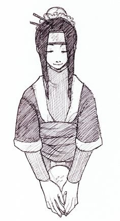 Хаку рисунок Наруто