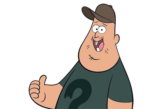 Гравити Фолз для срисовки лёгкие