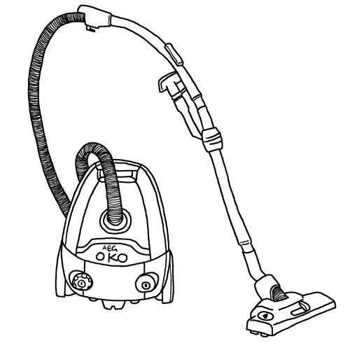 Раскраска пылесос