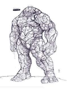 Раскраска каменный великан