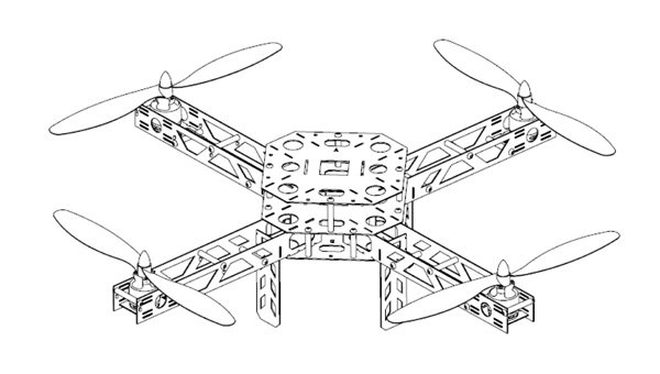 Как нарисовать квадрокоптер (60 фото)