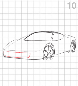 Как нарисовать Феррари легко