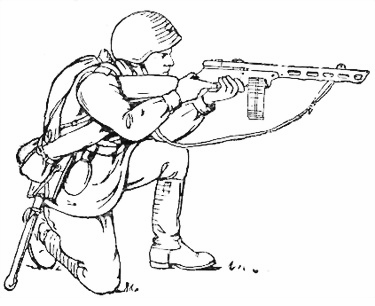 Раскраска ППШ