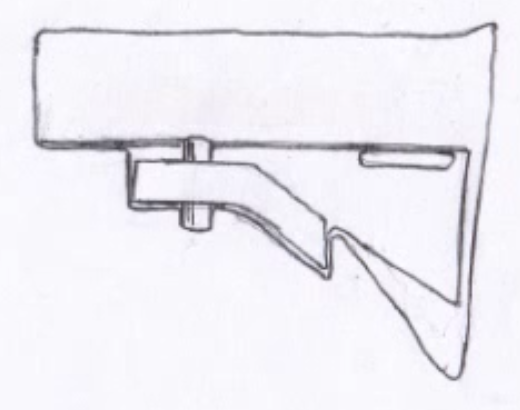 ППШ рисунок для срисовки