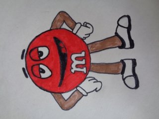 Раскраска m m's