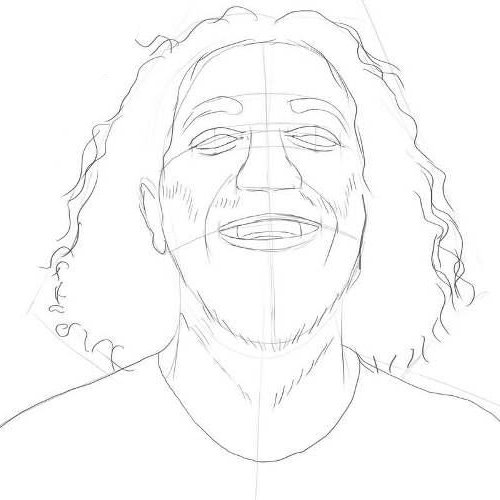 Как нарисовать щетину (63 фото)