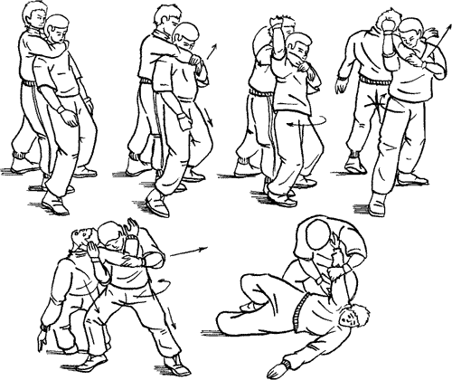 Рукопашный бой приёмы самообороны