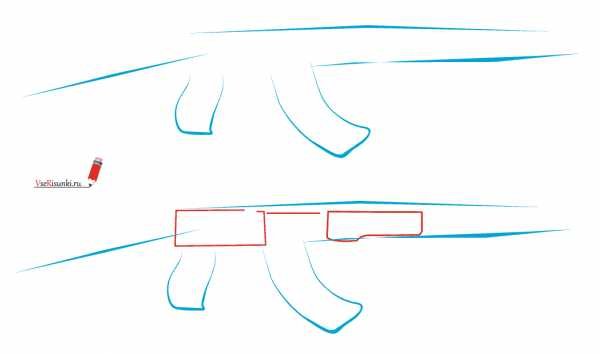 Поэтапное рисование автомата