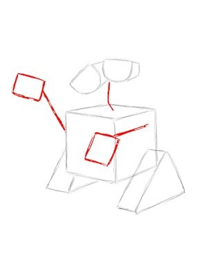 Как рисовать Валли поэтапно