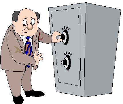 Сейф рисунок для детей