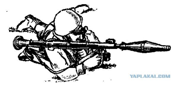 Изготовка для стрельбы из гранатомета