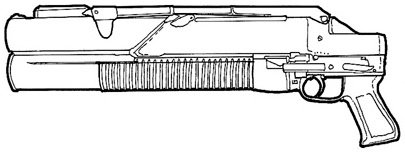 Раскраска гранатомет