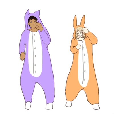 Позы для рисования в кигуруми