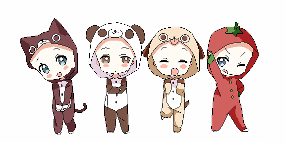 Аниме манекен в кигуруми