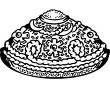 Каравай лёгкий для рисования