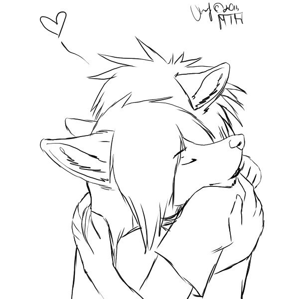 Фурри рисунки для срисовки пара