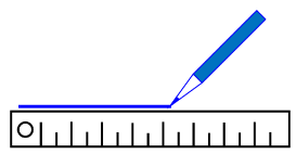 Линейка раскраска