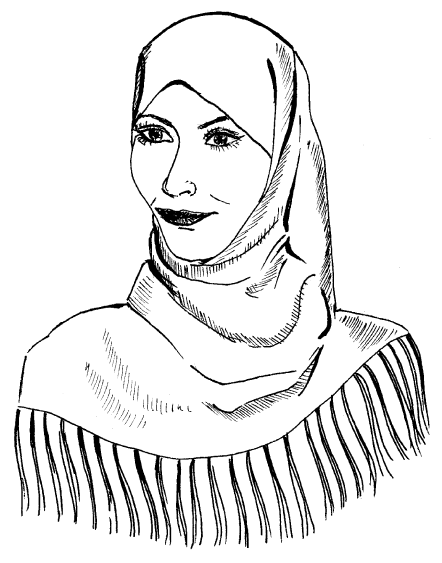 Девушка в хиджабе