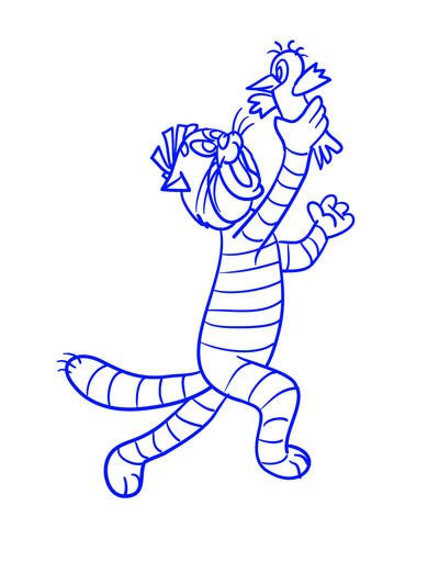 Матроскин карандашом