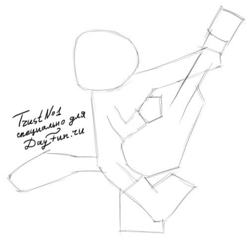 Кот Матроскин рисунок карандашом поэтапно для начинающих