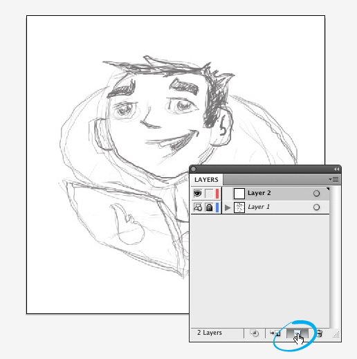 Рисунок хакер пошагово