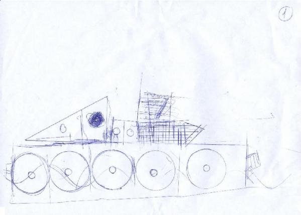Луноход поэтапное рисование