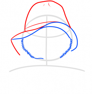 Паддингтон нарисовать ребенку поэтапно
