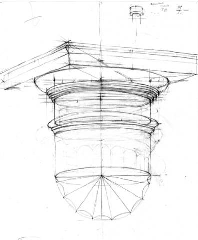 Гипсовая Капитель ионическая