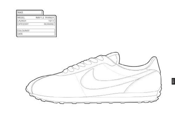 Раскраска бутсы найк