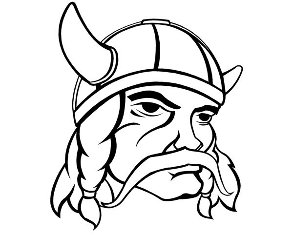 Викинг для срисовки