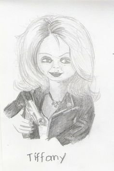 Раскраска кукла Чаки