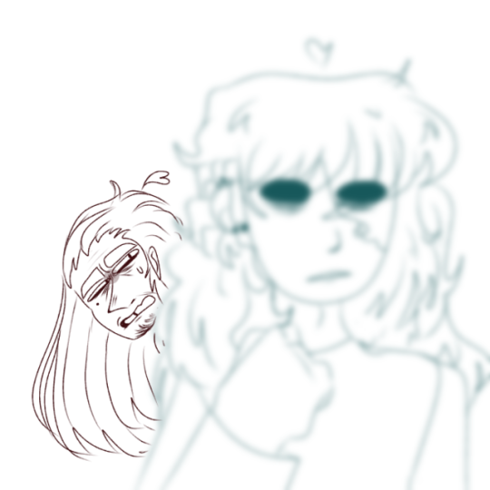 Салли фейс и Ларри для срисовки