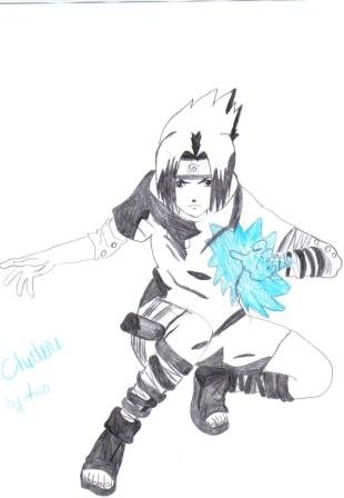 Чидори рисунок