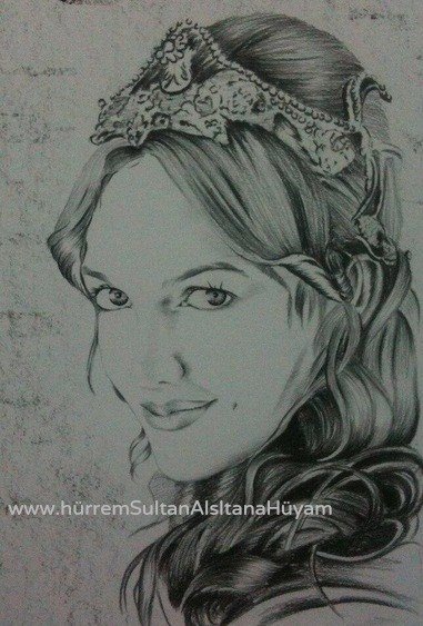 Хюррем Султан для срисовки