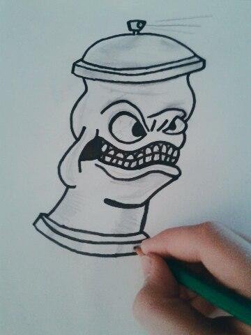 Рисунки карандашом баллончик