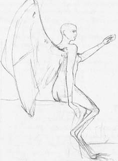 Сирена головый рисунки карандашом