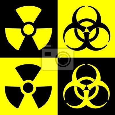 Значок радиации фоллаут