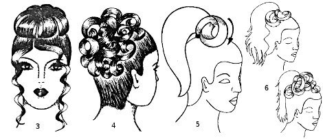 Схемы вечерних причесок
