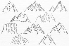 Контур горы Эверест