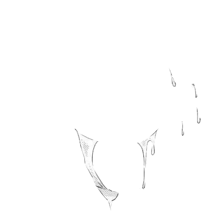 Схематическое рисование носа