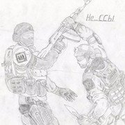 Рисунки варфейс карандашом