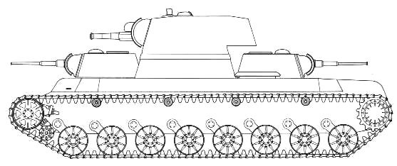 Танк кв5 раскрасить