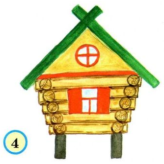 Рисование сказочный Теремок